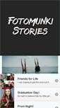 Mobile Screenshot of fotomunkistories.com